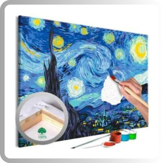 masterpiece paint by numbers kit
