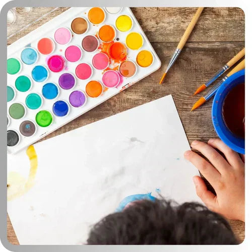 watercolor paint by numbers