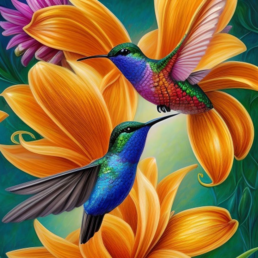 Birds Collection - Paint by Numbers