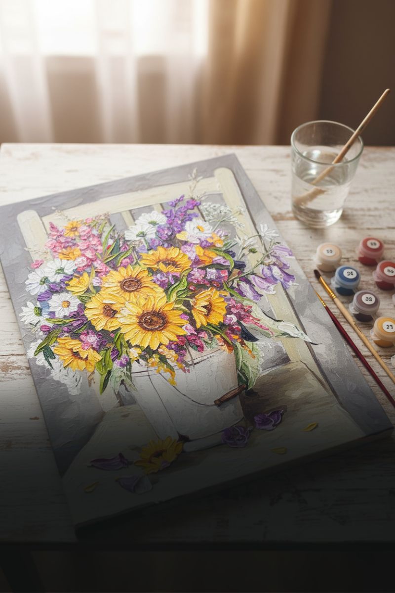 Vintage Paint by Numbers kits - Painting by numbers shop