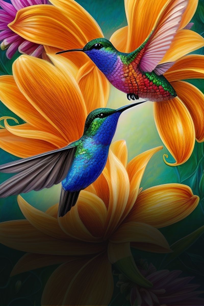 Hummingbird Collection - Paint by Numbers