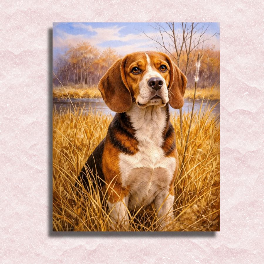 Beagle Paint by numbers