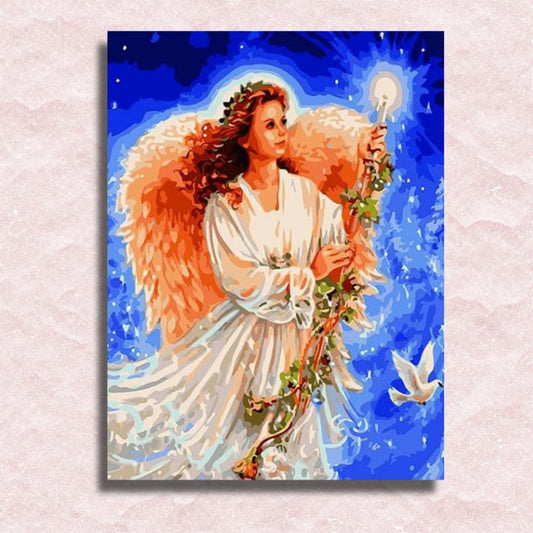 Angel from Heaven Canvas - Paint by numbers