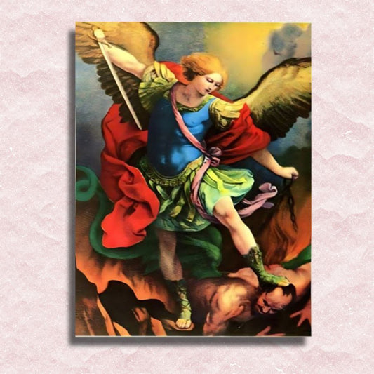 Archangel Michael Canvas - Paint by numbers