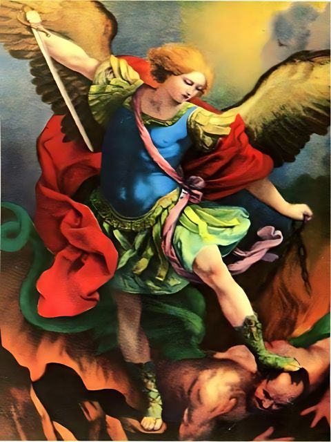 Archangel Michael - Paint by numbers