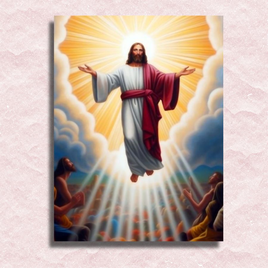 Blessing of Jesus Canvas - Paint by numbers