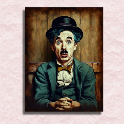 Charlie Chaplin Canvas - Paint by numbers