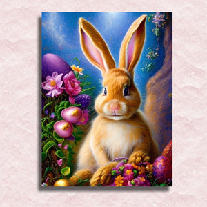 Easter Bunny Fantasy Canvas - Paint by numbers