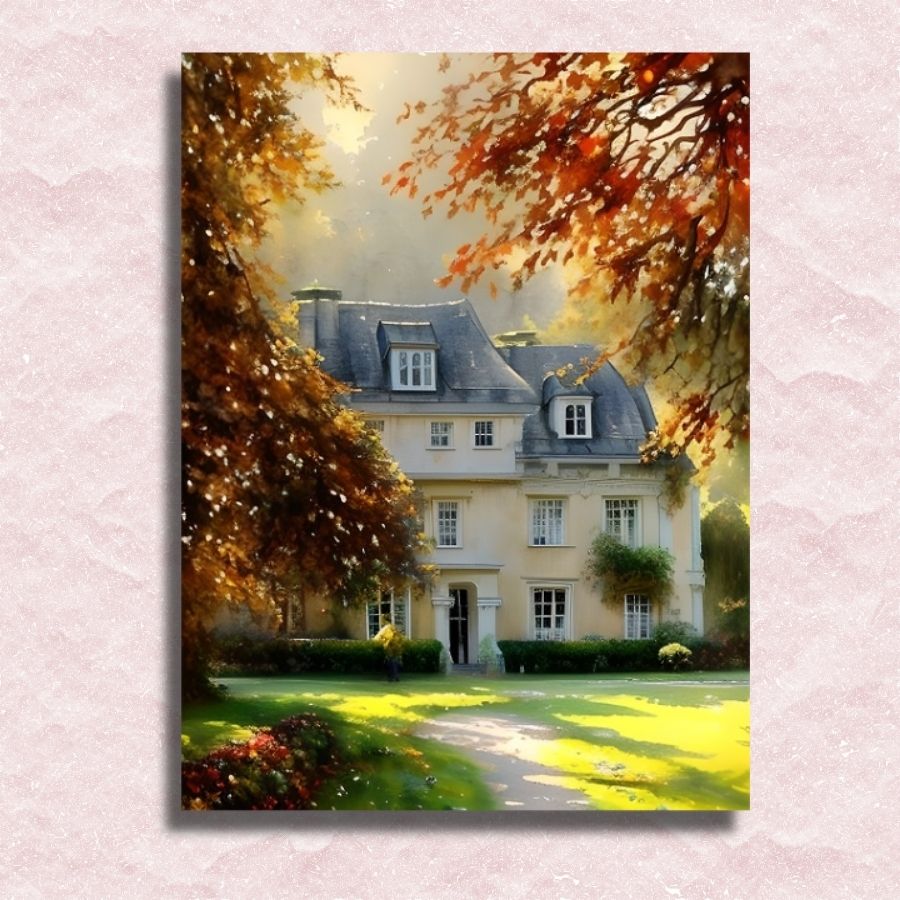 English Countryside Canvas - Paint by numbers