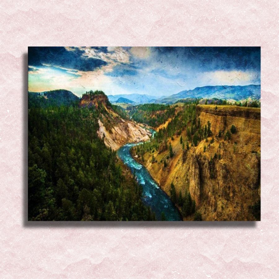 Grand Canyon Canvas - Paint by numbers