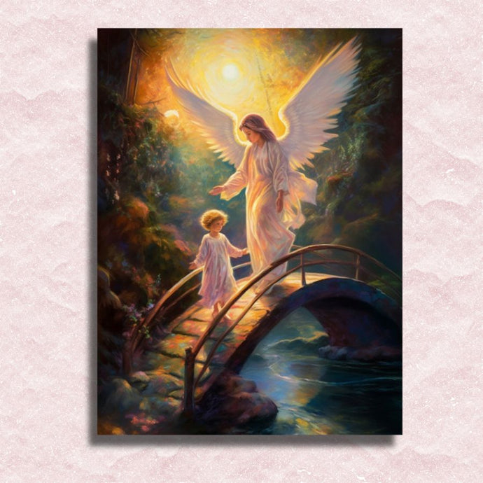 Guardian Angel Canvas - Paint by numbers
