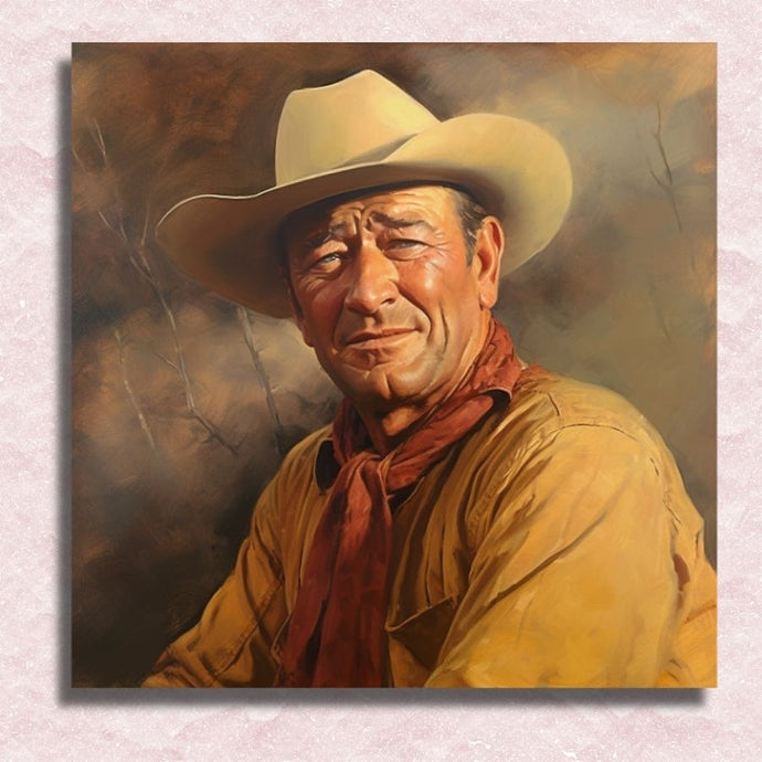 John Wayne Canvas - Paint by numbers
