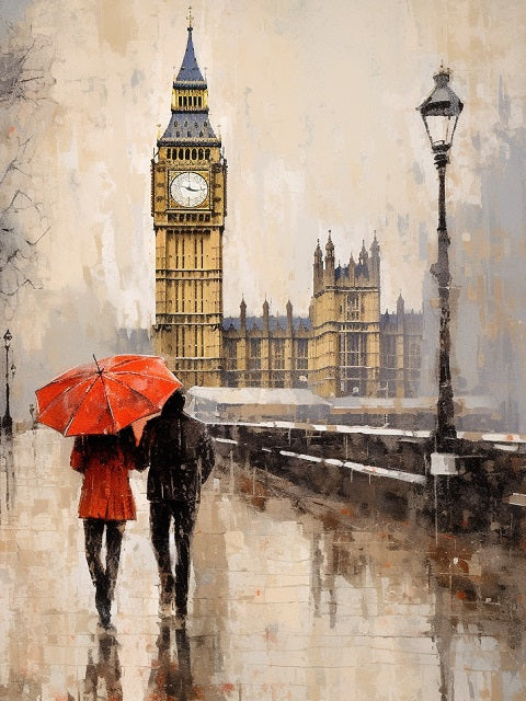 Love in London - Paint by numbers