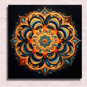 Mandala VI Canvas - Paint by numbers