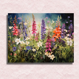 Meadow flowers Canvas - Paint by numbers