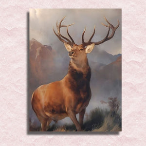 Edwin Landseer - Monarch of the Glen Canvas - Paint by numbers