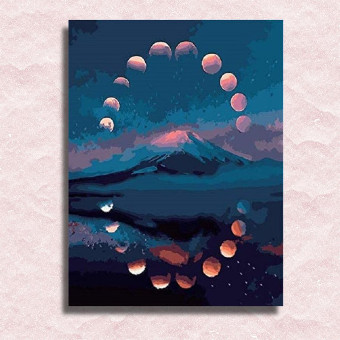 Moon Story Canvas - Paint by numbers