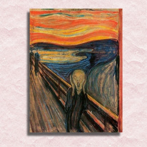 The Scream - Edvard Munch Canvas - Paint by numbers
