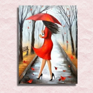 Raining Day Canvas - Paint by numbers
