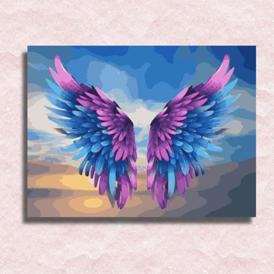 Seraphic Wings Canvas - Paint by numbers