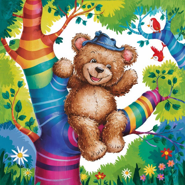 Teddy Bear - Paint by numbers