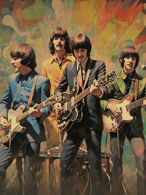 The Beatles - Paint by numbers