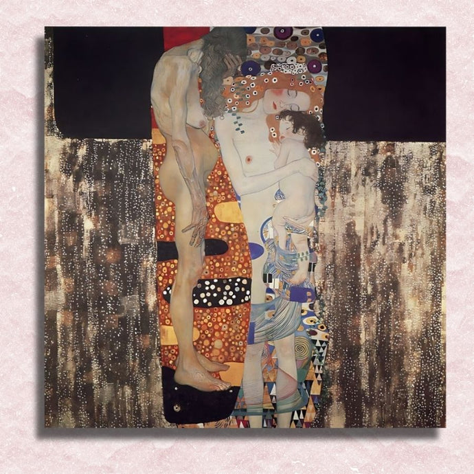Gustav Klimt - The Three Ages of Woman Canvas - Paint by numbers
