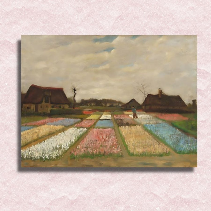 Van Gogh - Flower Beds in Holland Canvas - Paint by numbers