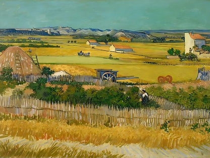 Van Gogh - The Harvest - Paint by numbers