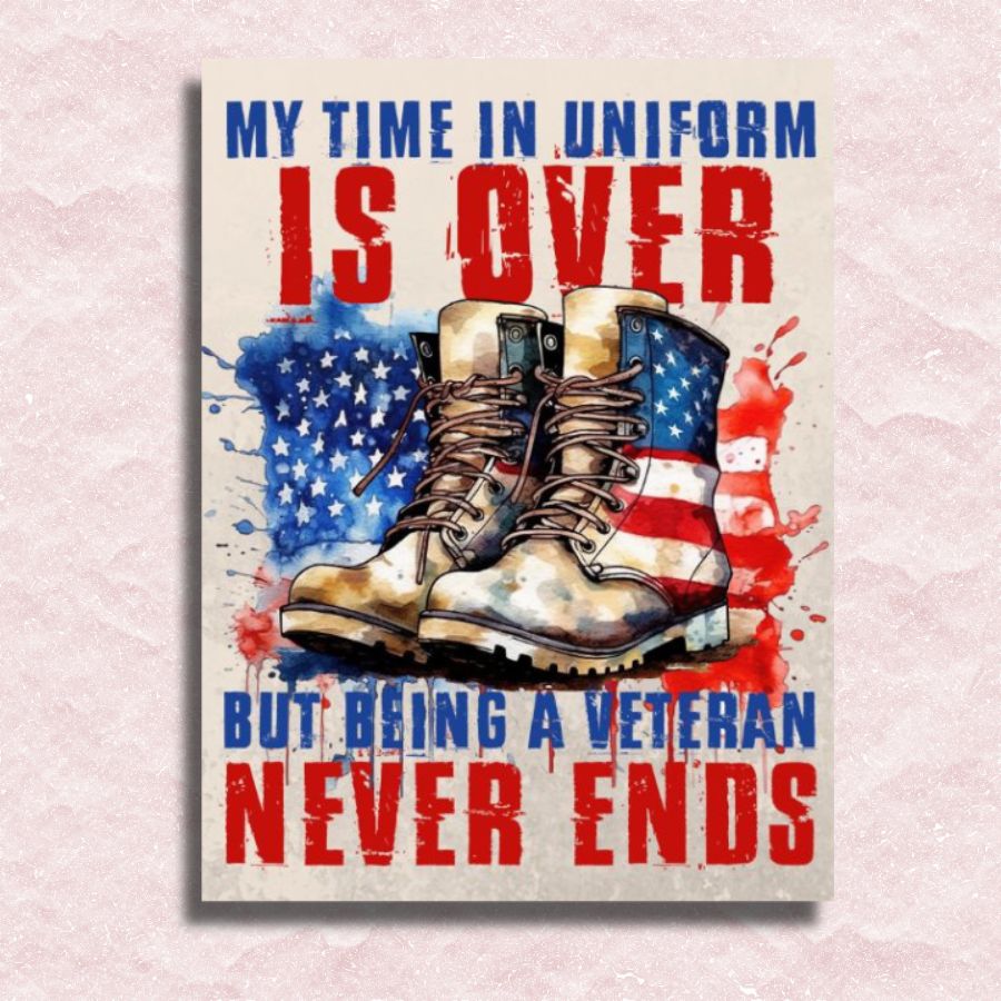 Veteran Time Canvas - Paint by numbers