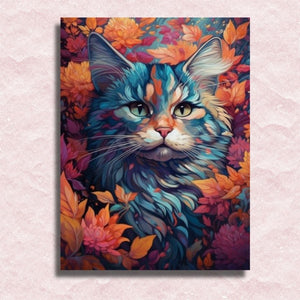 Adorable Cat Canvas - Paint by numbers