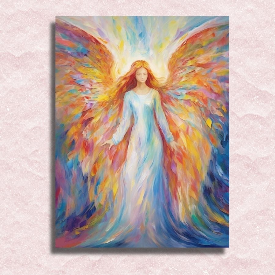 An Angel of Hope Canvas - Paint by numbers