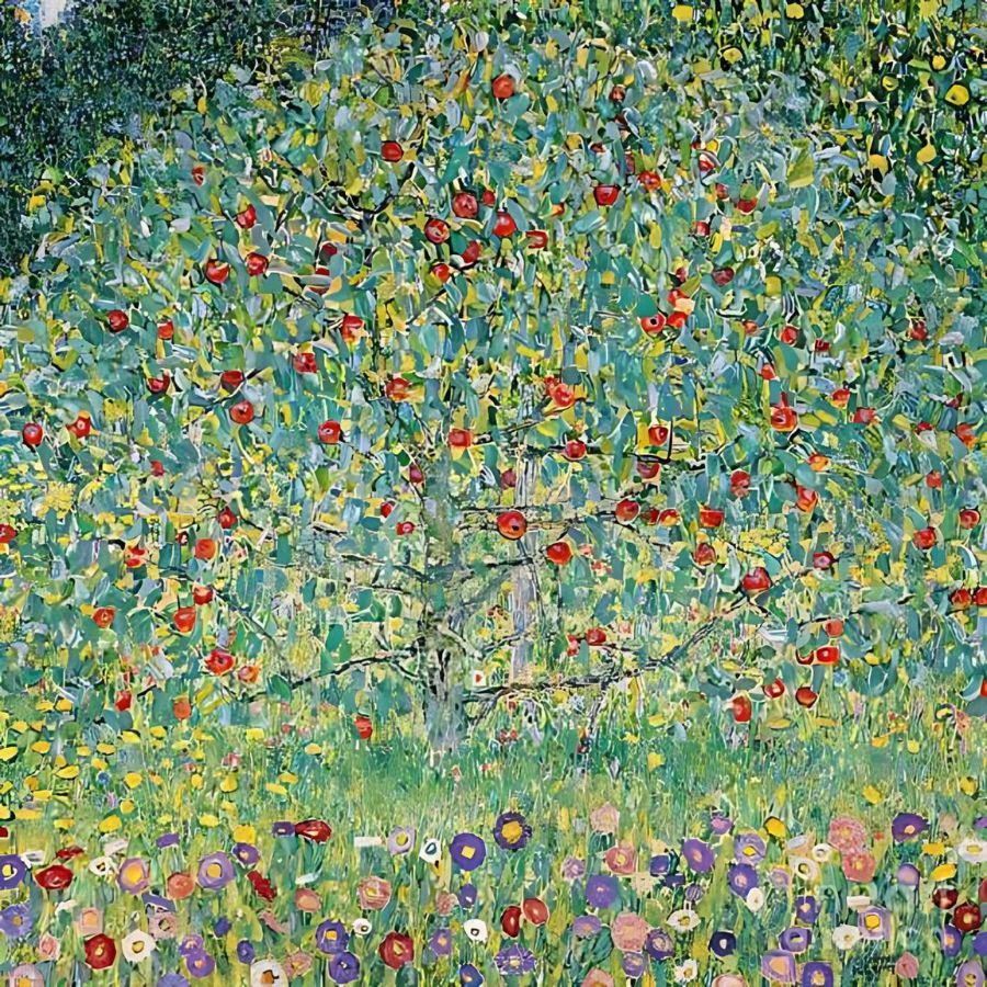 Gustav Klimt - Apple Tree - Paint by numbers