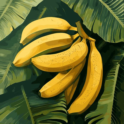 Banana - Paint by numbers