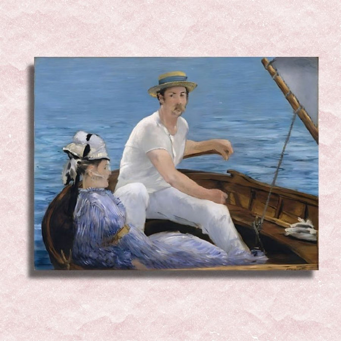 Edouard Manet - Boating Canvas - Paint by numbers
