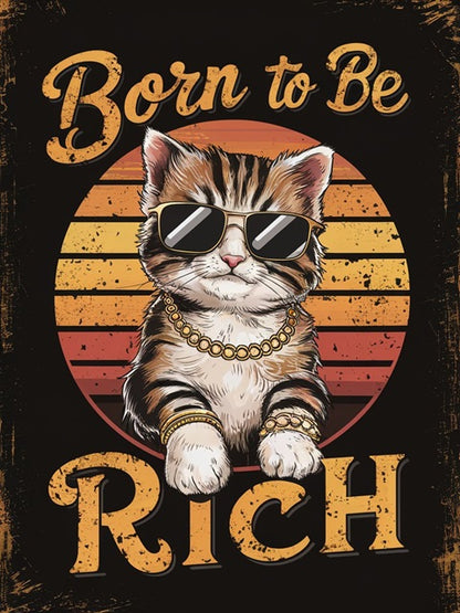 Born to Be Rich - Paint by numbers