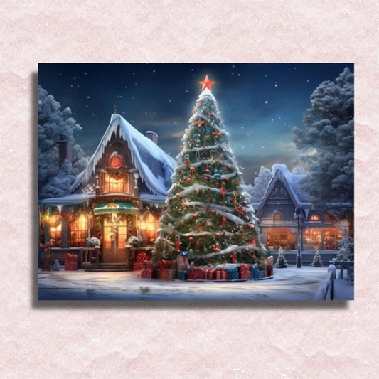 Christmas Store Canvas - Paint by numbers