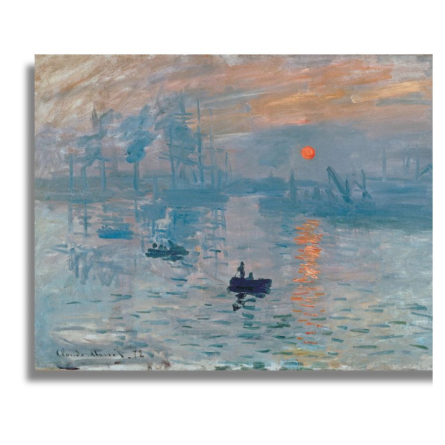 Claude Monet - Impression Sunrise Paint by numbers