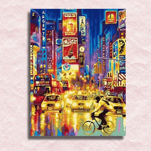 Color City Canvas - Paint by numbers