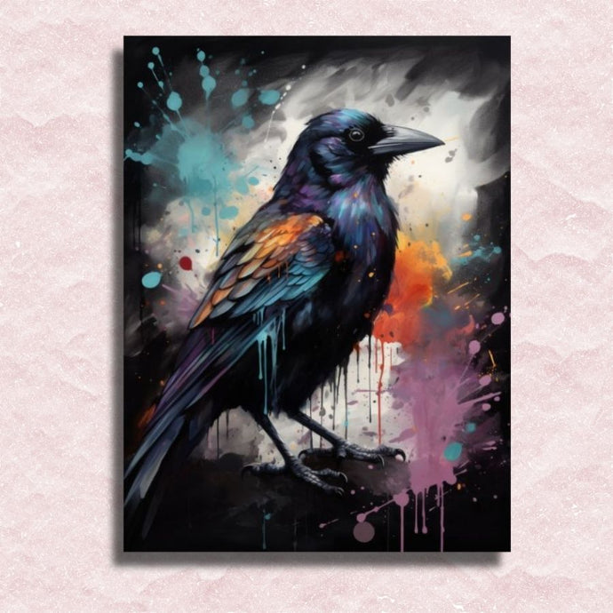 Crow Canvas - Paint by numbers
