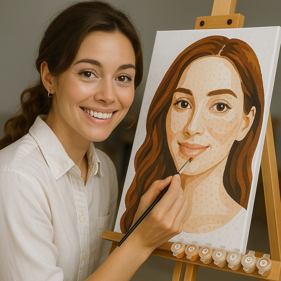 Custom Paint By Numbers Kit - Paint by numbers