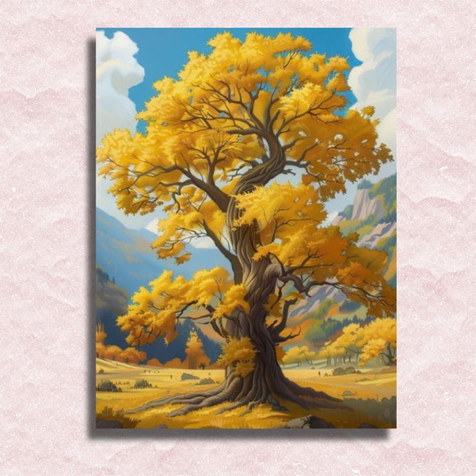 Golden Maple Canvas - Paint by numbers