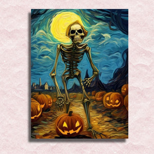 Halloween Canvas - Paint by numbers