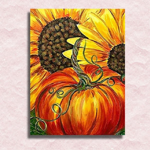 It is Pumpkin Time Canvas - Paint by numbers