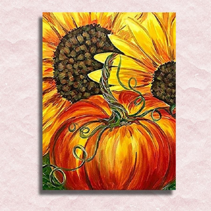 It is Pumpkin Time Canvas - Paint by numbers