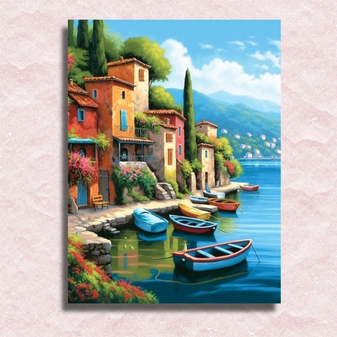 Italian Village Canvas - Paint by numbers