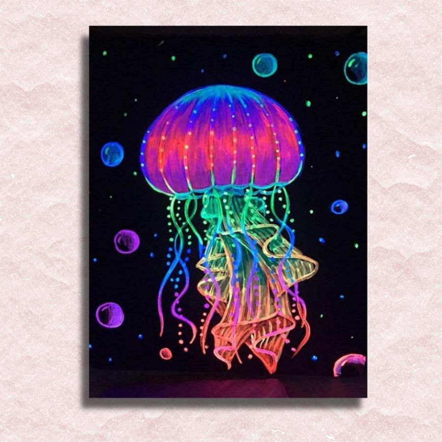 Jellyfish Paint by Numbers Kit Painting By Numbers Shop