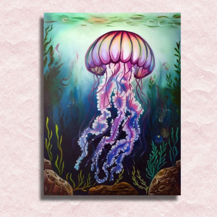 Jelly Fish Painting 2024