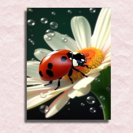 Ladybug Canvas - Paint by numbers