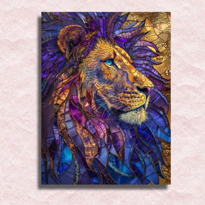 Lion Spirit Canvas - Paint by numbers